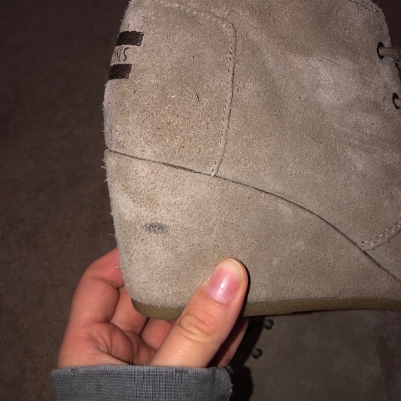 TOMS Wedge Booties - Picture 4 of 4